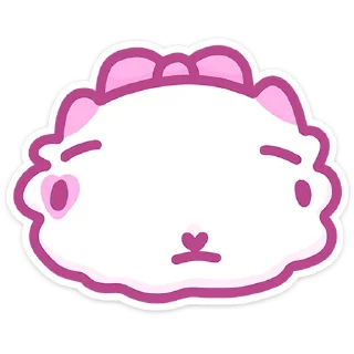😮 Стикер «Кошечка Смешнявка» для Telegram