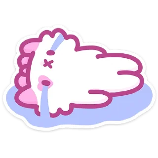 😭 Стикер «Кошечка Смешнявка» для Telegram