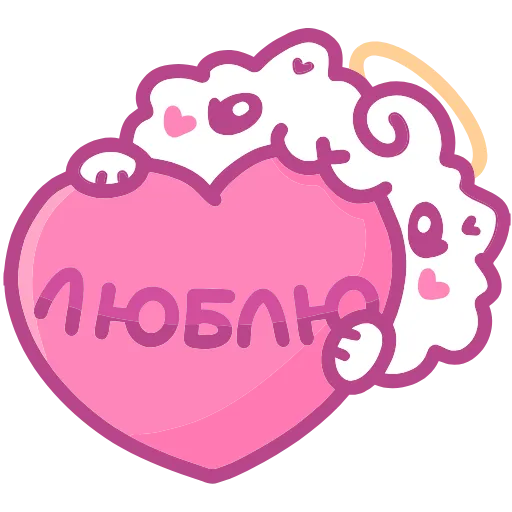 🤩 Эмодзи «Ангелок И Чертёнок» для Telegram