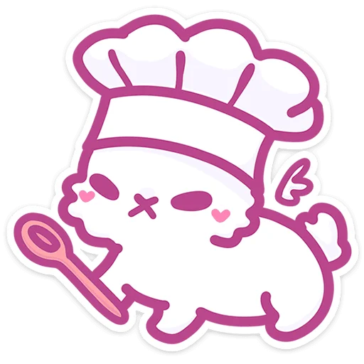 👨‍🍳 Стикер «Ангелок и Чертенок без надписей» для Telegram
