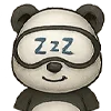 💤 Эмодзи «😍 Набор эмоджи с эмоциями панды» для Telegram