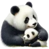 🐾 Эмодзи «Panda» для Telegram