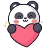 🐾 Эмодзи «Panda» для Telegram