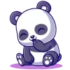 🐾 Эмодзи «Panda» для Telegram
