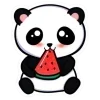 🐾 Эмодзи «Panda» для Telegram