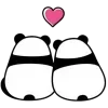 🐾 Эмодзи «Panda» для Telegram