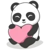 🐾 Эмодзи «Panda» для Telegram