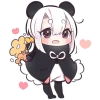 💐 Эмодзи «Панда тян» для Telegram