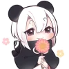 🌺 Эмодзи «Панда тян» для Telegram