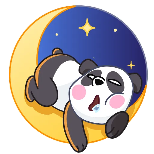 ⭐ Стикер «Панда» для Telegram