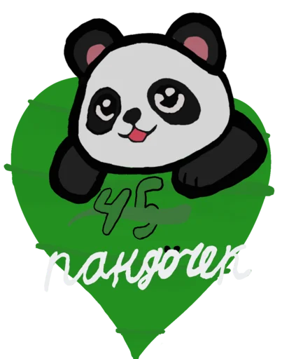 4️⃣ Стикер «Panda Blog» для Telegram