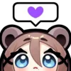❤️ Эмодзи «Пандочка» для Telegram