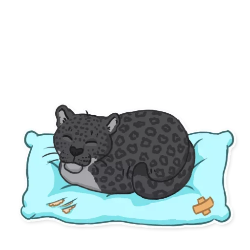 🙂 Стикер «Panther» для Telegram