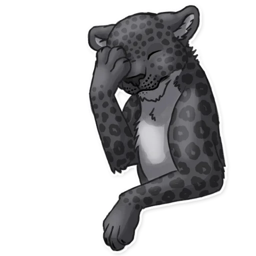 🤔 Стикер «Panther» для Telegram