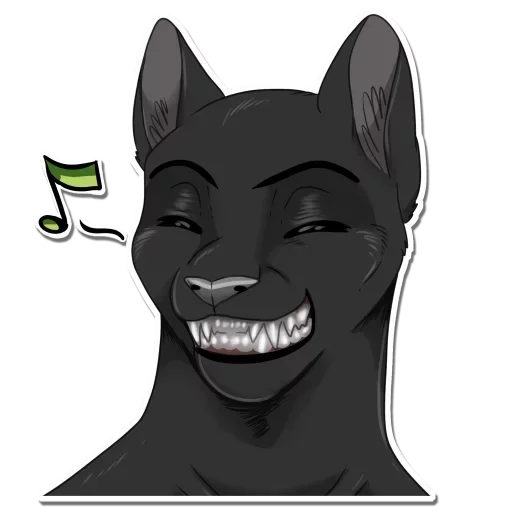 🥰 Стикер «Panther» для Telegram