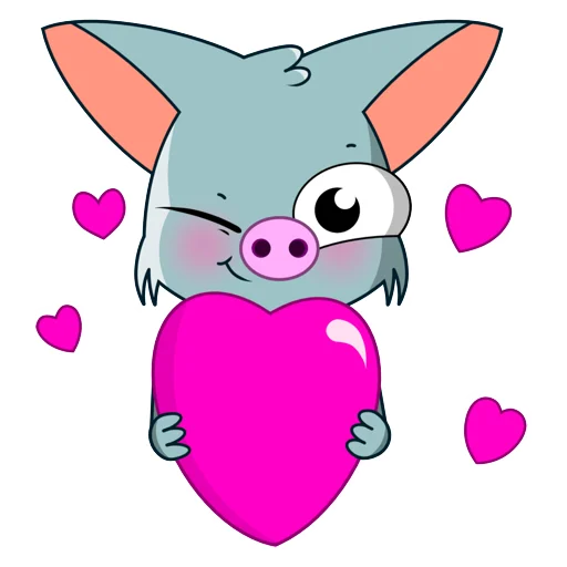 ❤️ Стикер «Panty» для Telegram