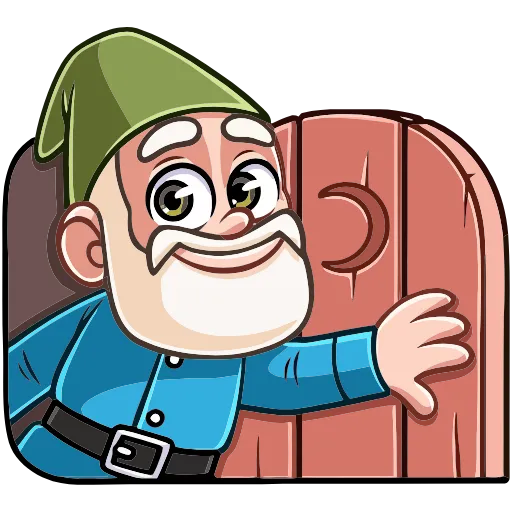 👋 Эмодзи «Деда Гном» для Telegram