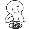 😞 Эмодзи «Папа Не На» для Telegram