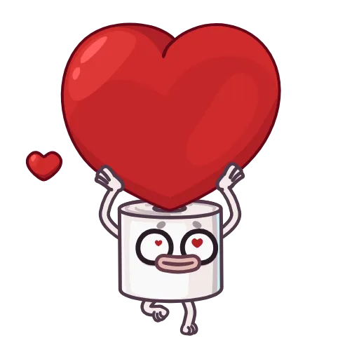 ❤ Эмодзи «Туалетная Бумажка» для Telegram