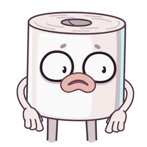 🥺 Эмодзи «Туалетная Бумажка» для Telegram