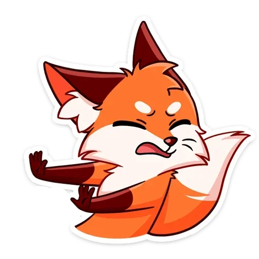 🙅‍♀️ Стикер «Паппи 2.0 без надписей» для Telegram