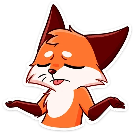 🤷‍♀️ Стикер «Паппи 2.0 без надписей» для Telegram
