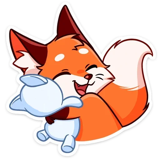 🤗 Стикер «Паппи 2.0 без надписей» для Telegram