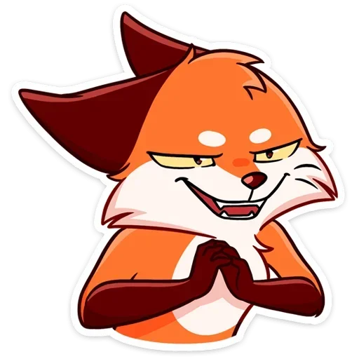 😈 Стикер «Паппи 2.0 без надписей» для Telegram