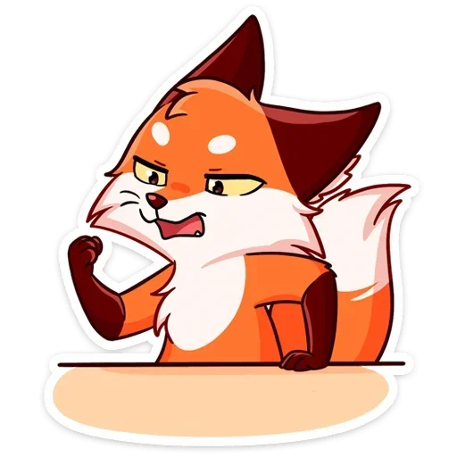 😠 Стикер «Паппи 2.0 без надписей» для Telegram