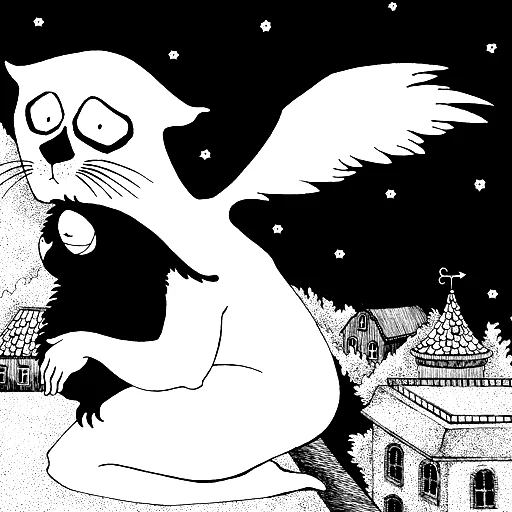 🦉 Стикер «Another Dimension» для Telegram