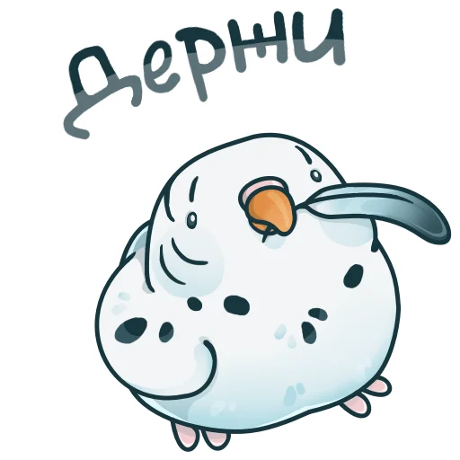 Стикерпак Попуг Пупсик для Telegram — скачать