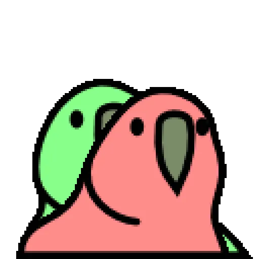 😵 Стикер «parrot» для Telegram