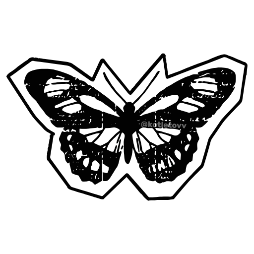 🦋 Эмодзи «Parta4Ki» для Telegram