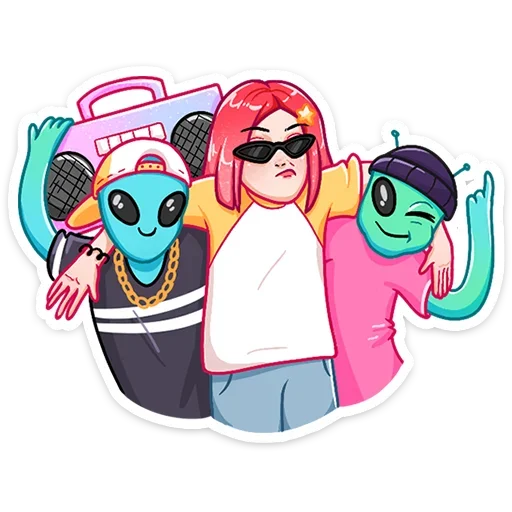 🤟 Стикер «Стар» для Telegram