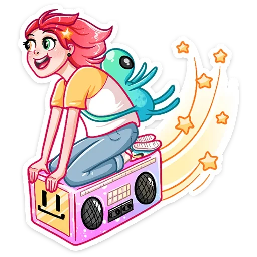 😛 Стикер «Стар» для Telegram