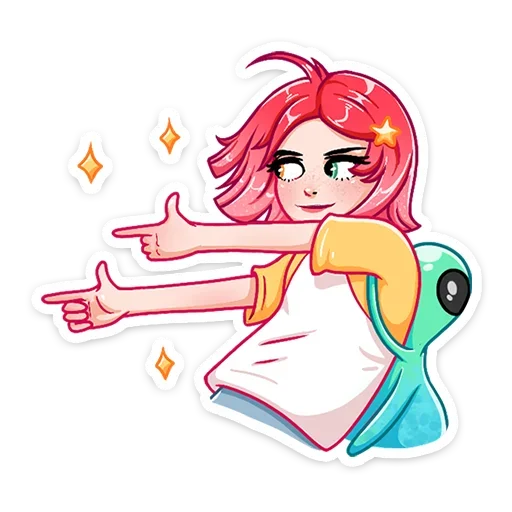 😉 Стикер «Стар» для Telegram