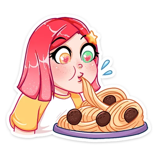 🍜 Стикер «Стар» для Telegram