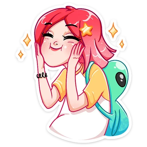 ☺️ Стикер «Стар» для Telegram