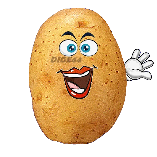 Стикерпак PATATE для Telegram — скачать