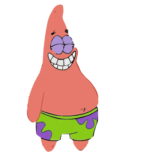 😅 Стикер «Patrick and Spongebob» для Telegram