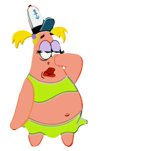 😌 Стикер «Patrick and Spongebob» для Telegram