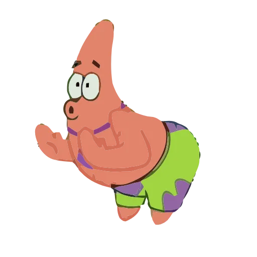 😂 Стикер «Patrick and Spongebob» для Telegram