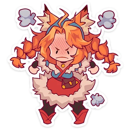 🦊 Стикер «Патрикеевна» для Telegram