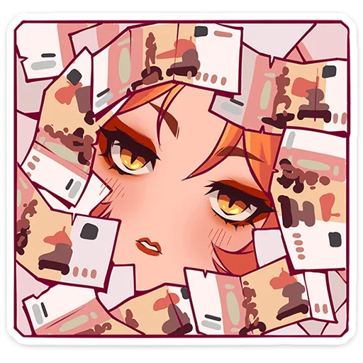 💰 Стикер «Патрикеевна» для Telegram