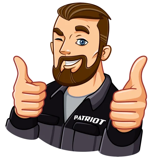 Стикерпак PATRIOT для Telegram — скачать