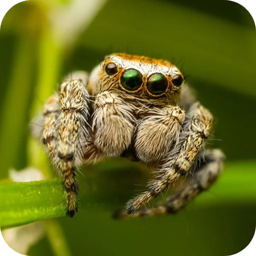 🕷 Стикер «Паучки-Попрыгунчики» для Telegram