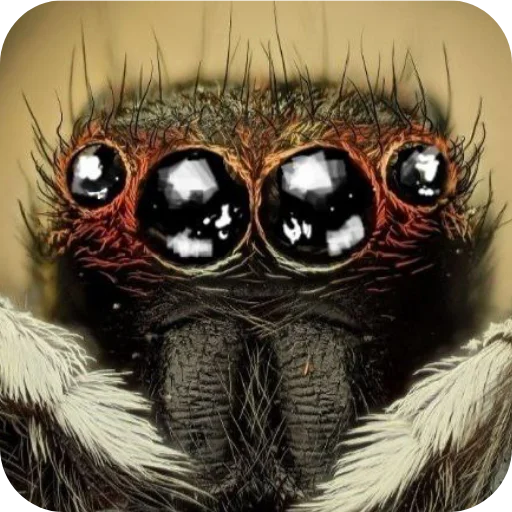🕷 Стикер «Паучки-Попрыгунчики» для Telegram
