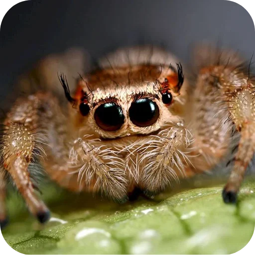 🕷 Стикер «Паучки-Попрыгунчики» для Telegram