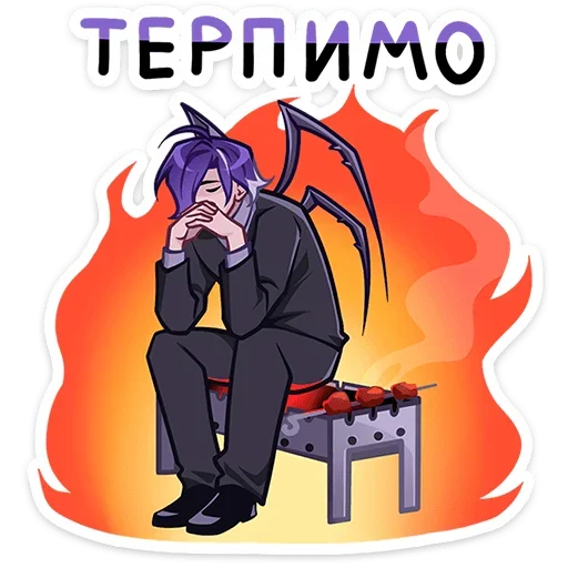 ⭐ Стикер «Паук (спойлер)» для Telegram