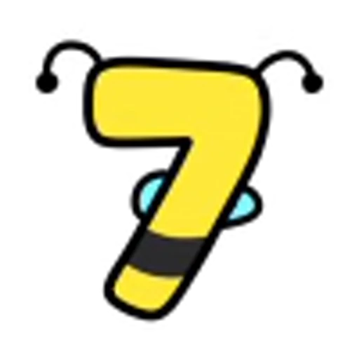 7️⃣ Эмодзи «Пчелиный алфавит, анимированный» для Telegram